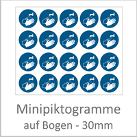 Minipikogramme DIN ISO 7010